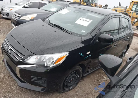 2024 Mitsubishi Mirage Es/Le from USA, damaged, VIN ML32AUHJ7RH006759